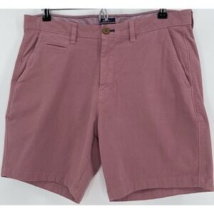 Johnnie‑O Shorts Men 33 Pink Mauve Golf Outdoor Casual Comfort Stretch Summer